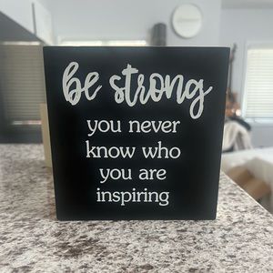 Home decor wooden sign